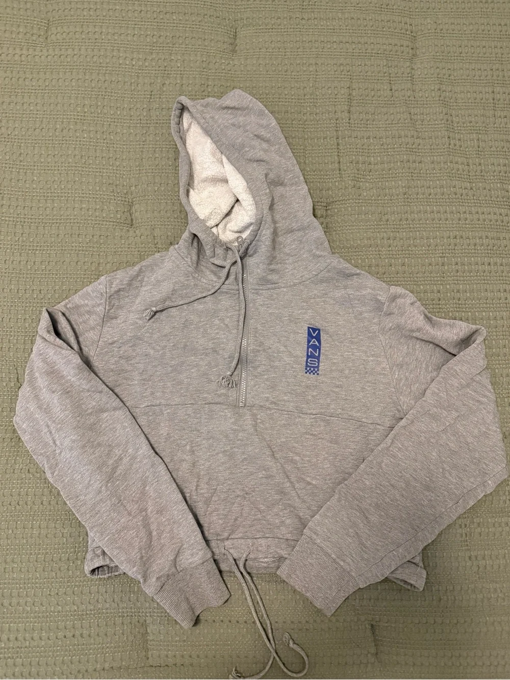 Vans grey hoodie women’s